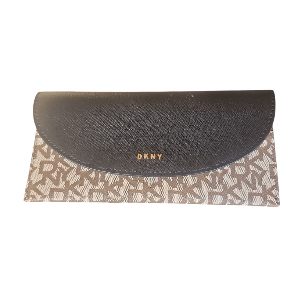 NWT DKNY Wallet, Fold Over Snap Closure, Signature Canvas